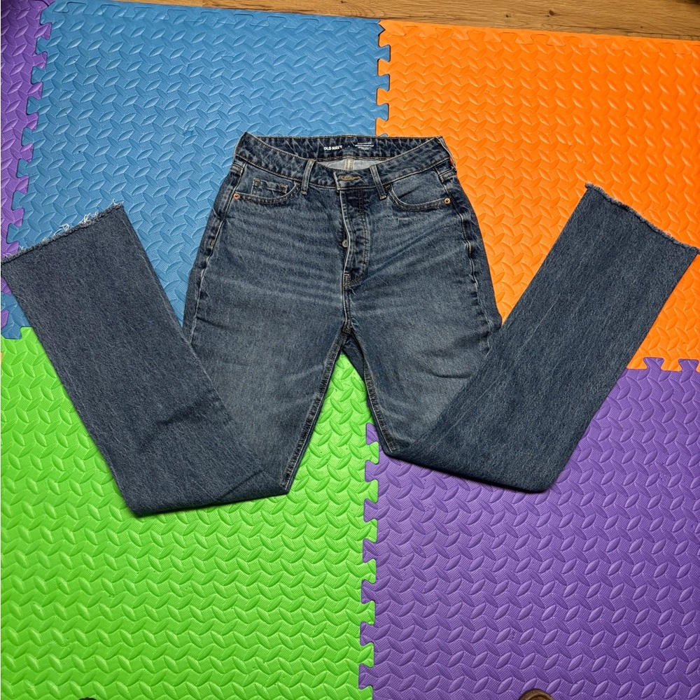 Old Navy Blue kicker boot-cut Jeans